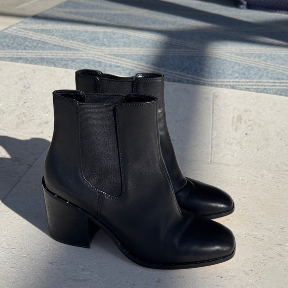 Karl Lagerfeld Black Ankle Boots - Picture 4 of 6